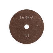 Schleifscheiben - Ø 35mm / Loch 6 mm / Stärke 1,1 mm -  11382