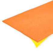 Schwammgummi - rot/orange, Stärke 12 mm (+1,5/-1,5 mm), Format ca. 1410 x 615 mm, selbstklebend Gitternetz -  26031