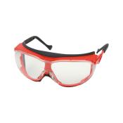 Schutzbrille klar mit Schutzscheiben aus Polycarbonat, zur Abschirmung von umherfliegenden Partikeln entspricht EN 166 und EN 170 -  21375
